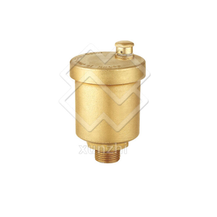 XFM07002 Buen precio de latón con ventilación de aire, válvula de bola de latón, sistema de tubería, válvula de escape, válvula de ventilación de aire