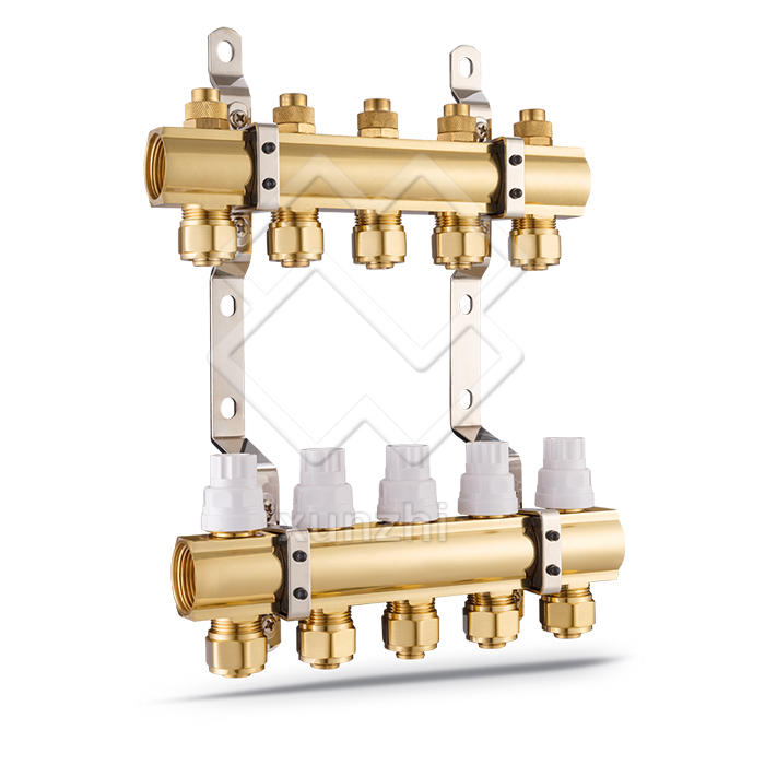 XNT01009 diseña un colector de válvulas de latón de muchas maneras para agua con alta calidad y precio económico