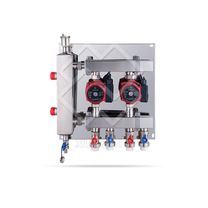XNT02009 Sistemas de calefacción de piso duraderos Sistema de colector de agua del centro de control de mezcla